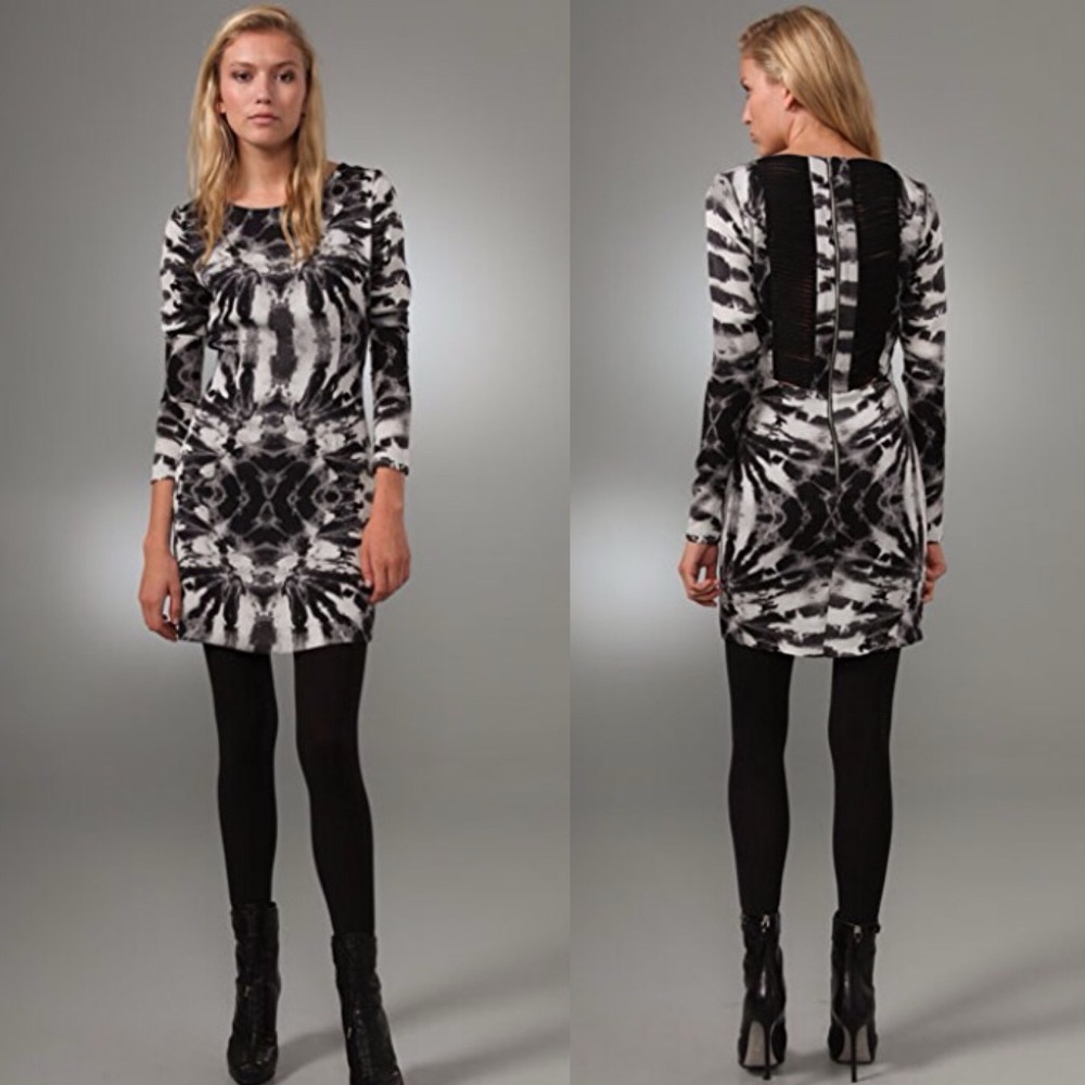 Mara Hoffman Long Sleeve Strap Back Dress